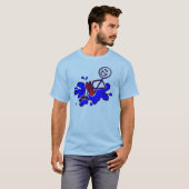 大きい砲弾 Tシャツ (正面フル)