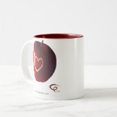 大きい神聖な根の農場の買物のローカルマグ- ツートーンマグカップ (正面左)