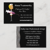 大きい私用ナースのプロフェッショナル 名刺 (正面/裏面)