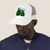 大きい緑のトラクターの帽子 キャップ (インサイチュ)