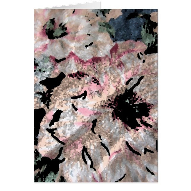 大きい花柄 (正面)