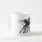 大きい虫 コーヒーマグカップ (正面左)