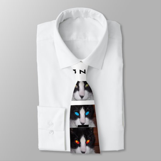 大きい行の熱狂するにタイ、特色になることおよびゴーメッツ猫 ネクタイ (タイ)