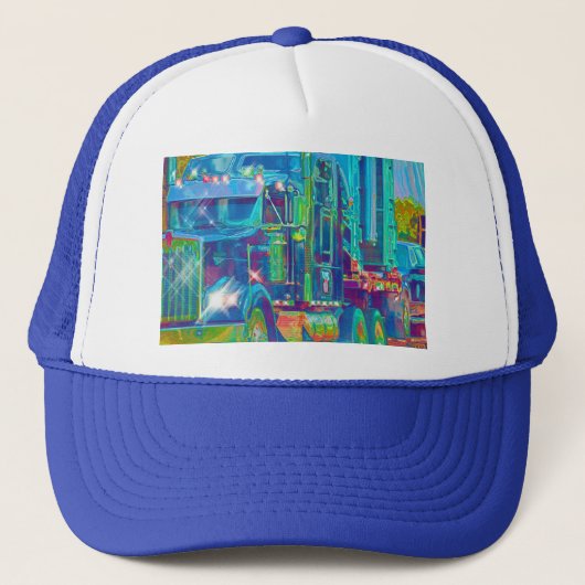 大きい装備のトラックの運転手のギアのトラック運転手の帽子 キャップ (正面)