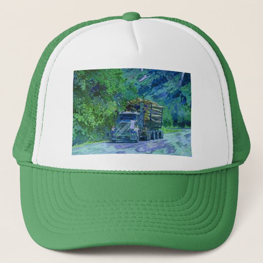 大きい装備のトラックの運転手のギアのトラック運転手の帽子 キャップ (正面)