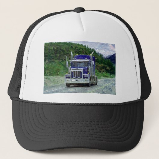 大きい装備のトラックの運転手のギアのトラック運転手の帽子 キャップ (正面)