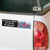 大きい装備のトラック運転手のFreightlinerのバンパーステッカー バンパーステッカー (トラック上)