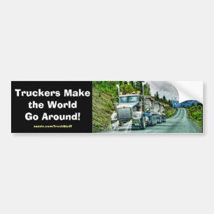 大きい装備のトラック運転手のFreightlinerのバンパーステッカー バンパーステッカー
