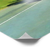 大きい装備のフリーザーの貨物自動車のトラック運転手の芸術ポスター ポスター (角)