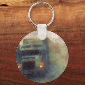 大きい装備の貨物トラックの恋人の芸術 キーホルダー (正面)