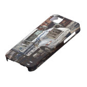 大きい装備の貨物自動車の白いトラックのiPhone 5の箱 Case-Mate iPhoneケース (下部)