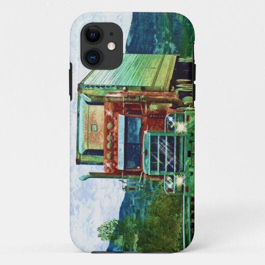 大きい装備の赤い貨物トラックの箱 Case-Mate iPhoneケース (裏面)