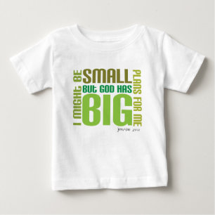 大きい計画のキリスト教のベビーのTシャツ ベビーTシャツ