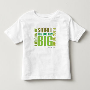 大きい計画のキリスト教の幼児のTシャツ トドラーTシャツ