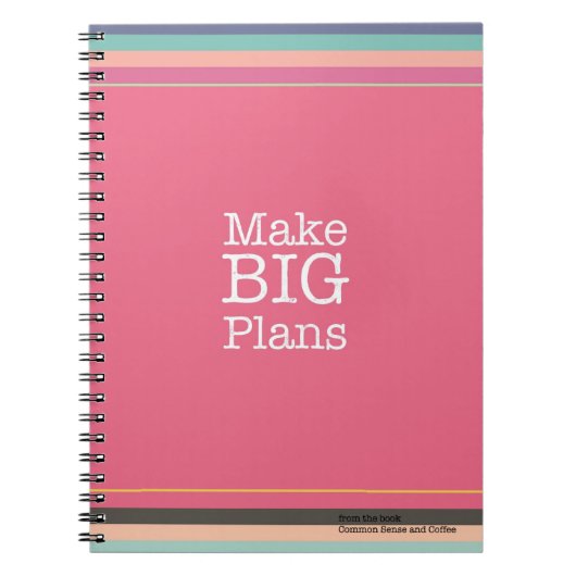 大きい計画のノートを作って下さい ノートブック (正面)