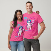 大きい誕生日の女の子のUnicorn大きい Tシャツ (ユニセックス)