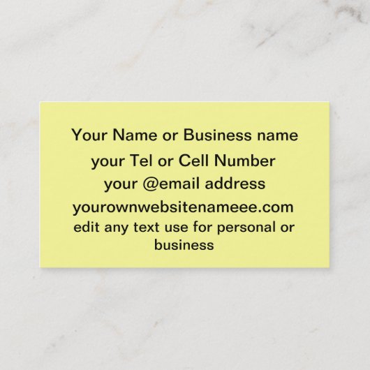 大きい赤いヒマラヤスギの根おおいパターン景色の建築業者 名刺 (裏面)