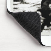 大きい足およびBessie湖モンスターの目撃 マウスパッド (コーナー)