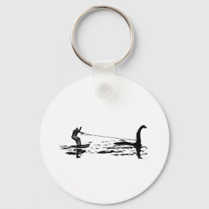 大きい足およびNessie キーホルダー
