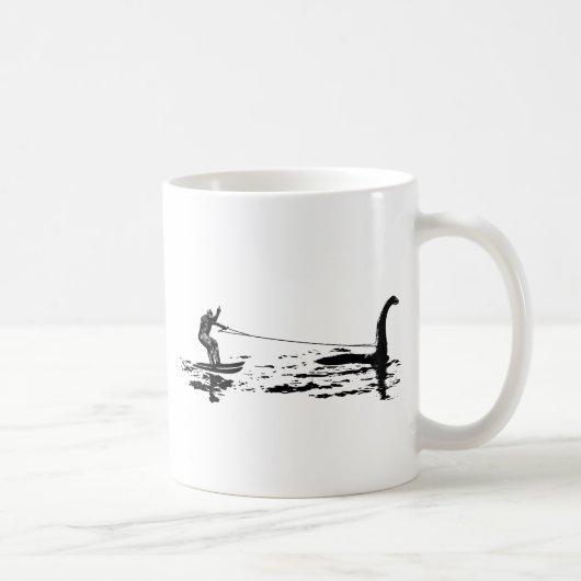 大きい足およびNessie コーヒーマグカップ (右)