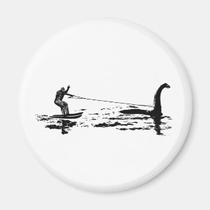 大きい足およびNessie マグネット