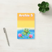 大きい跳躍のカエルのカスタムなノートのブロック ポストイット (オフィス)