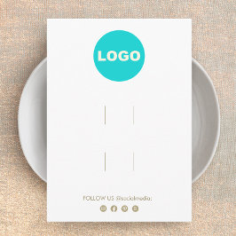 大きい追加ロゴ2つのヘアクリップアクセサリディスプレイ エンクロージャーカード