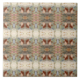 大きい鏡の視覚化された人魚 タイル