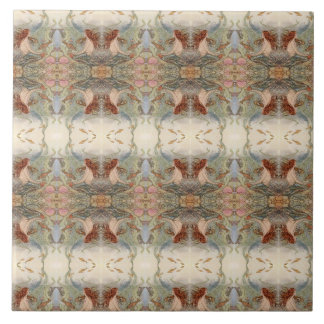 大きい鏡の視覚化された人魚 タイル