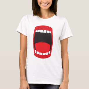 大きい開いた口 Tシャツ