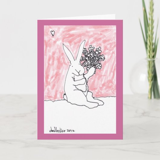 大きい雪片-挨拶状 シーズンカード (正面)