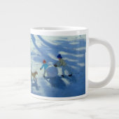 大きい雪玉Zermatt ジャンボコーヒーマグカップ (右)