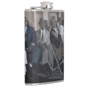 "大きい青のロードショー"のビニールの包まれたなフラスコ フラスク (右)