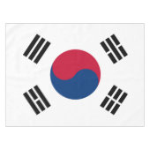 大きい韓国の旗のテーブルクロス テーブルクロス (正面(横))