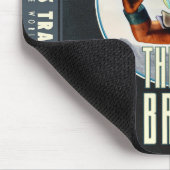 大きい頭脳のマウスパッドを軽率に扱わないで下さい マウスパッド (コーナー)