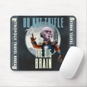 大きい頭脳のマウスパッドを軽率に扱わないで下さい マウスパッド (マウス)