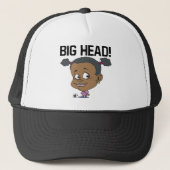 大きい頭部 キャップ (正面)