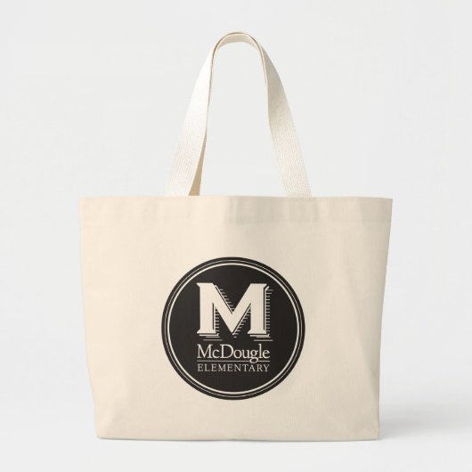 大きい食料雑貨のトート ラージトートバッグ (正面)