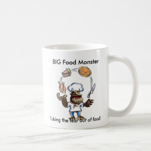 大きい食糧モンスターの大きいマグ コーヒーマグカップ