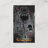 大きい馬 名刺 (裏面)