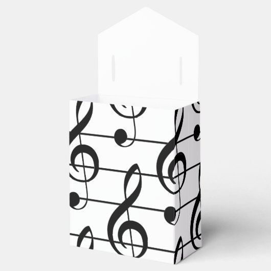 大きい高音クレフ、 音符記号ミュージカルスタッフ優先ボックス フェイバーボックス (オープン)