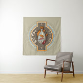 大きい魚のバー兼グリルポスター タペストリー (インサイチュ)