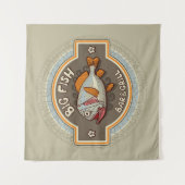 大きい魚のバー兼グリルポスター タペストリー (正面)