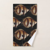 大きい魚の浴室タオルセット バスタオルセット (ハンドタオル)