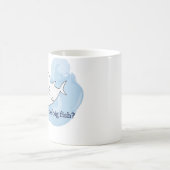 大きい魚はどこにありますか。 (マグ) コーヒーマグカップ (中央)