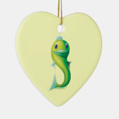 大きい魚 セラミックオーナメント (右)