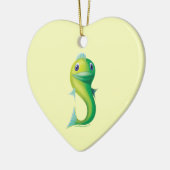 大きい魚 セラミックオーナメント (左)