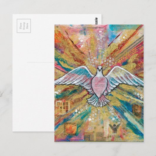 大きい鳥 ポストカード (正面/裏面)
