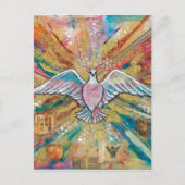 大きい鳥 ポストカード (正面)