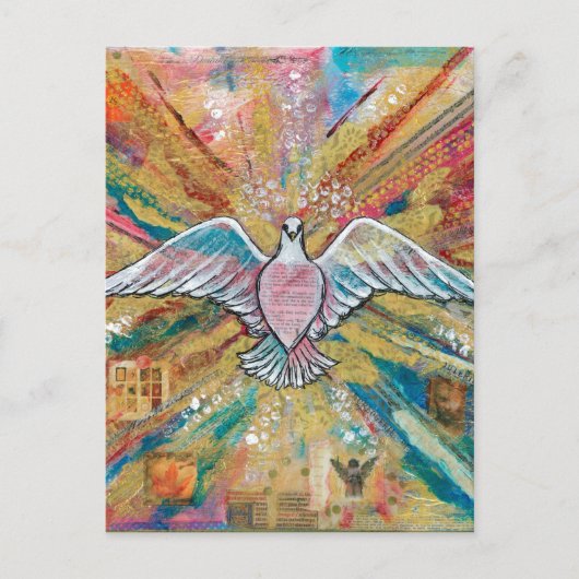 大きい鳥 ポストカード (正面)